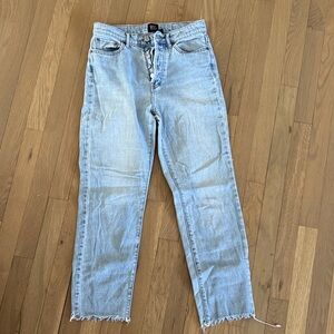 BDG Denim Straight Leg Jeans in Light Blue